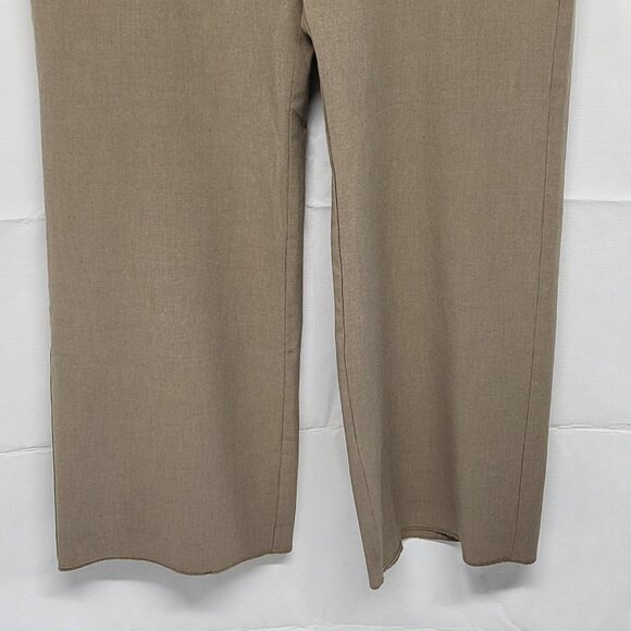 Old Navy Dress Pants Essential Stretch Womens Size 18 At Waist Raw Hem Pockets - Picture 3 of 16